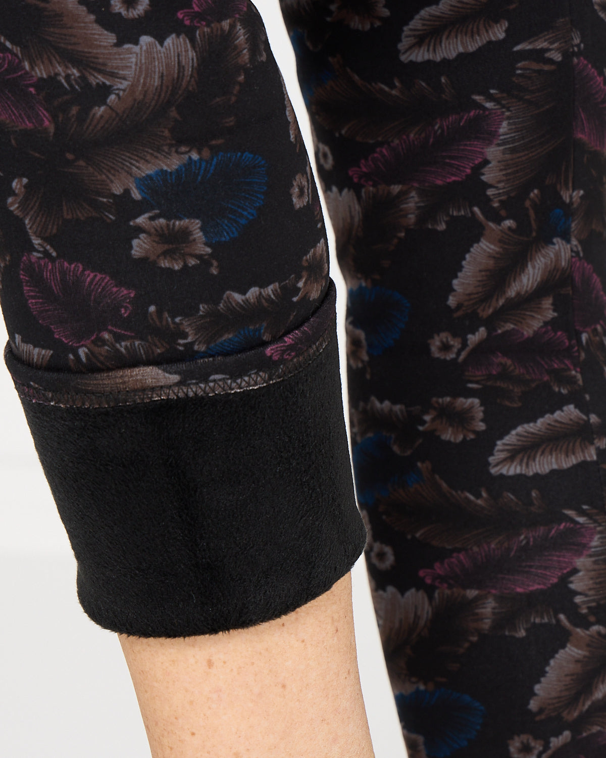 Faraday Fur Lined Leggings - Autumn Leaf