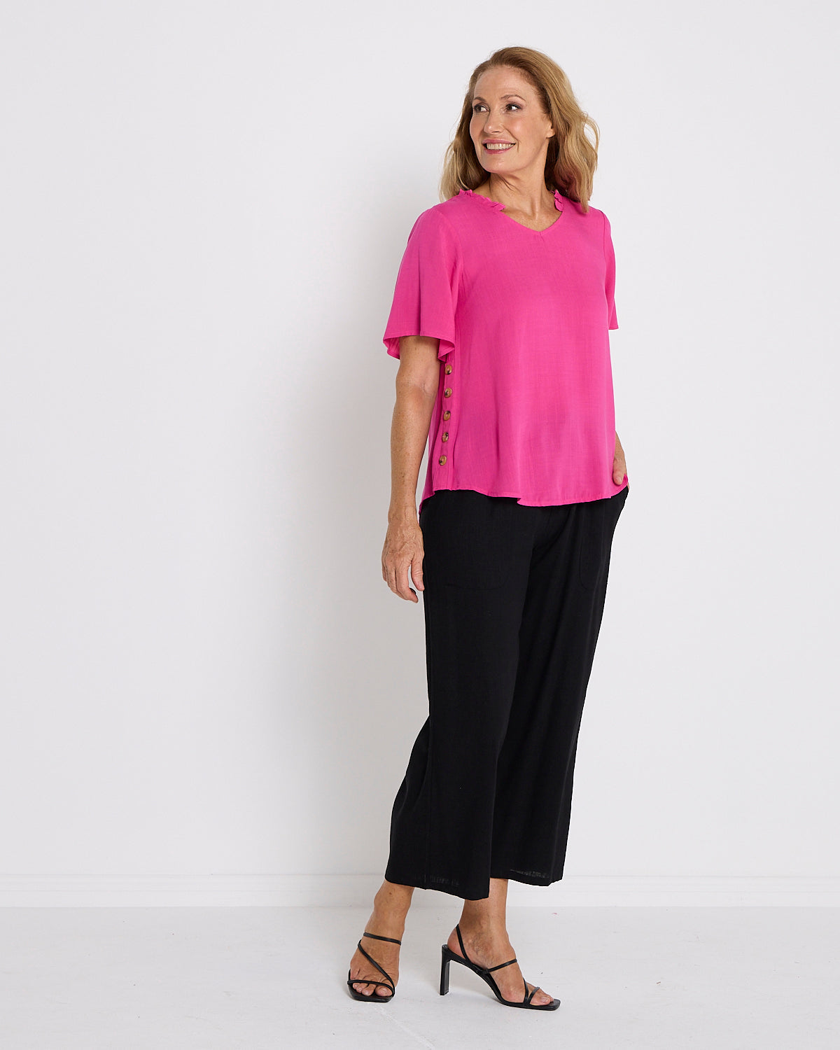 Alicia Top - Hot Pink