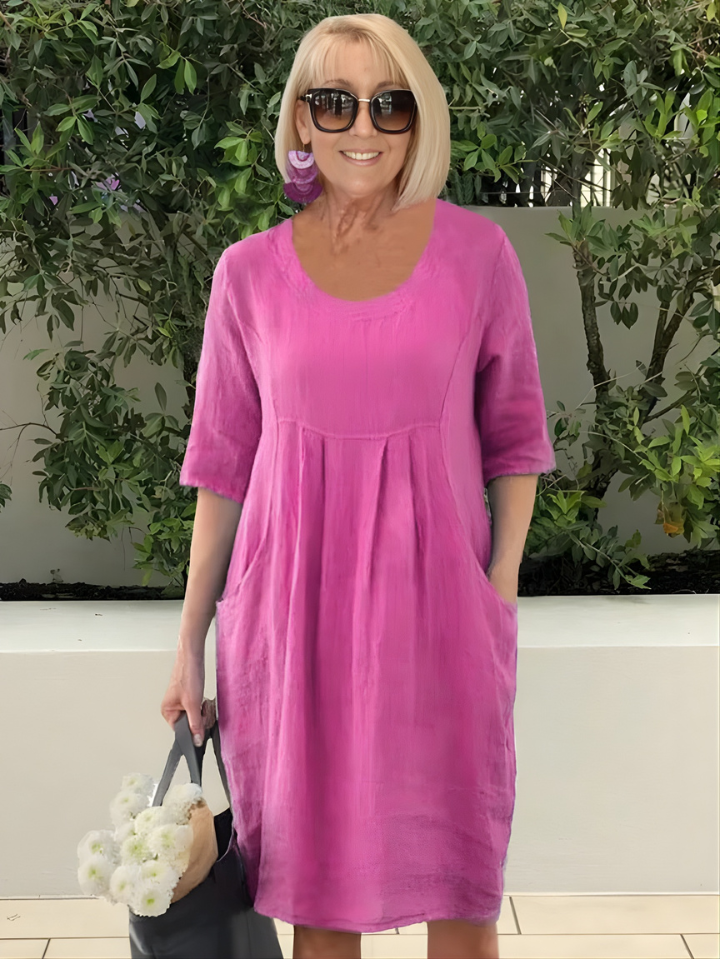 Elicia™ Relaxed Fit Dress With Pockets