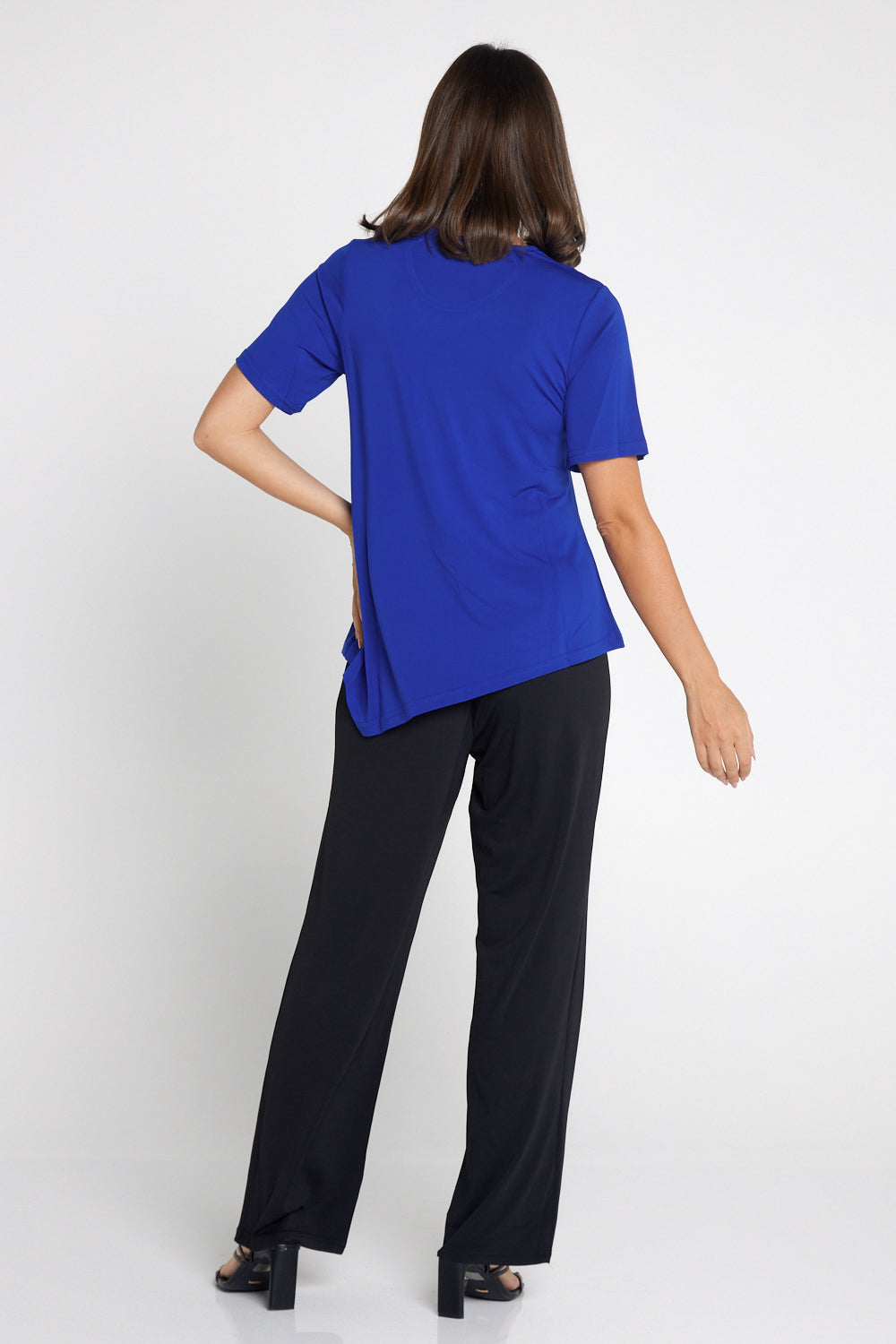 Gianna Wide Leg Pants - Black