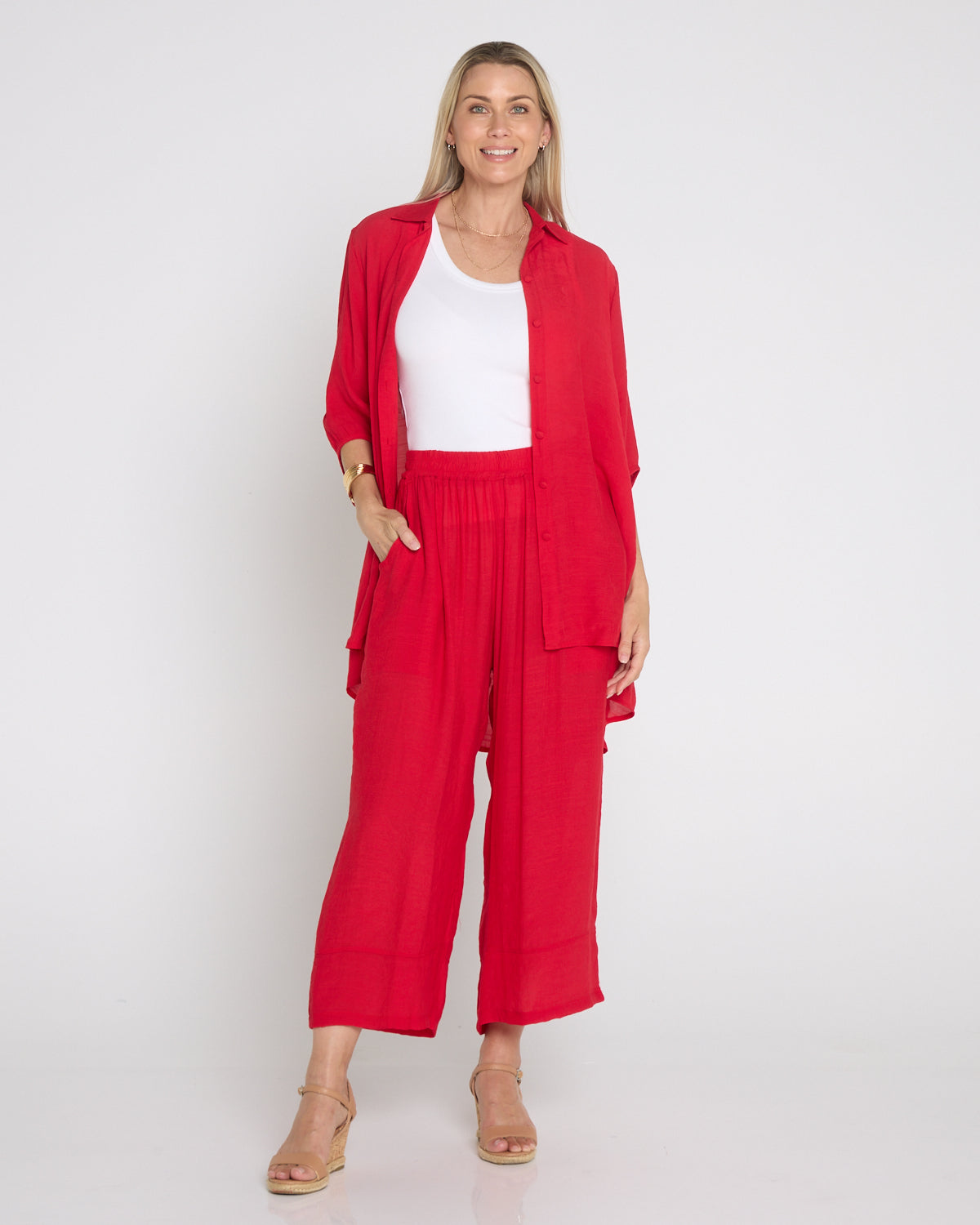 Bonnie Pants - Red