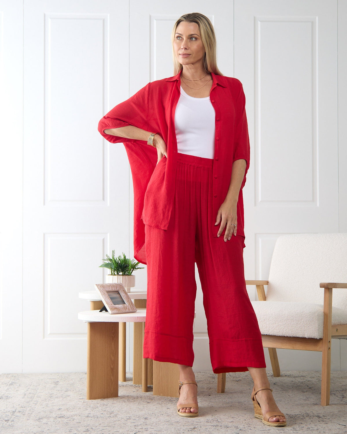 Bonnie Pants - Red