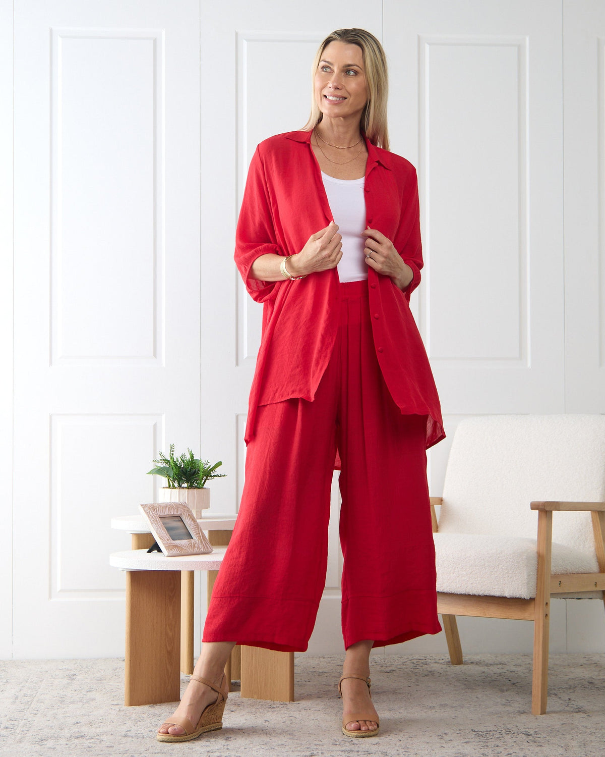 Bonnie Pants - Red
