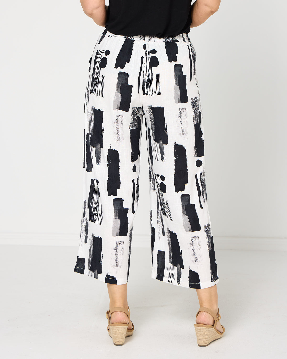 Aiko Linen Pants - Ink Wash