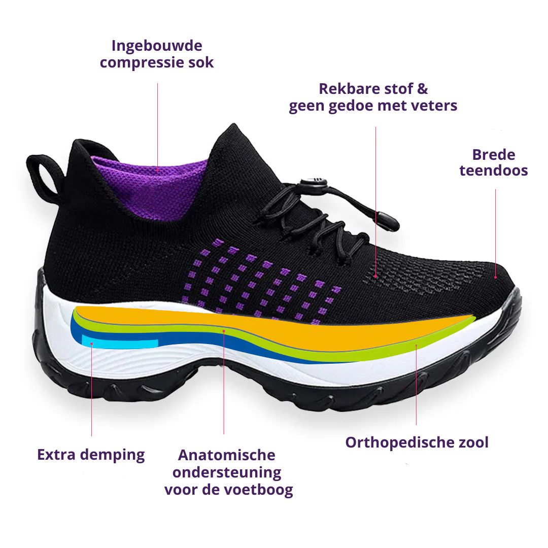 LilacLuxe™ Comfort Sneakers