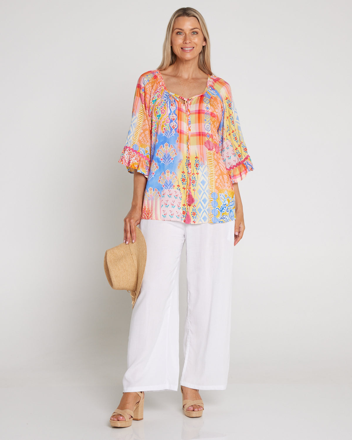 Tammy Lightweight Pants - White