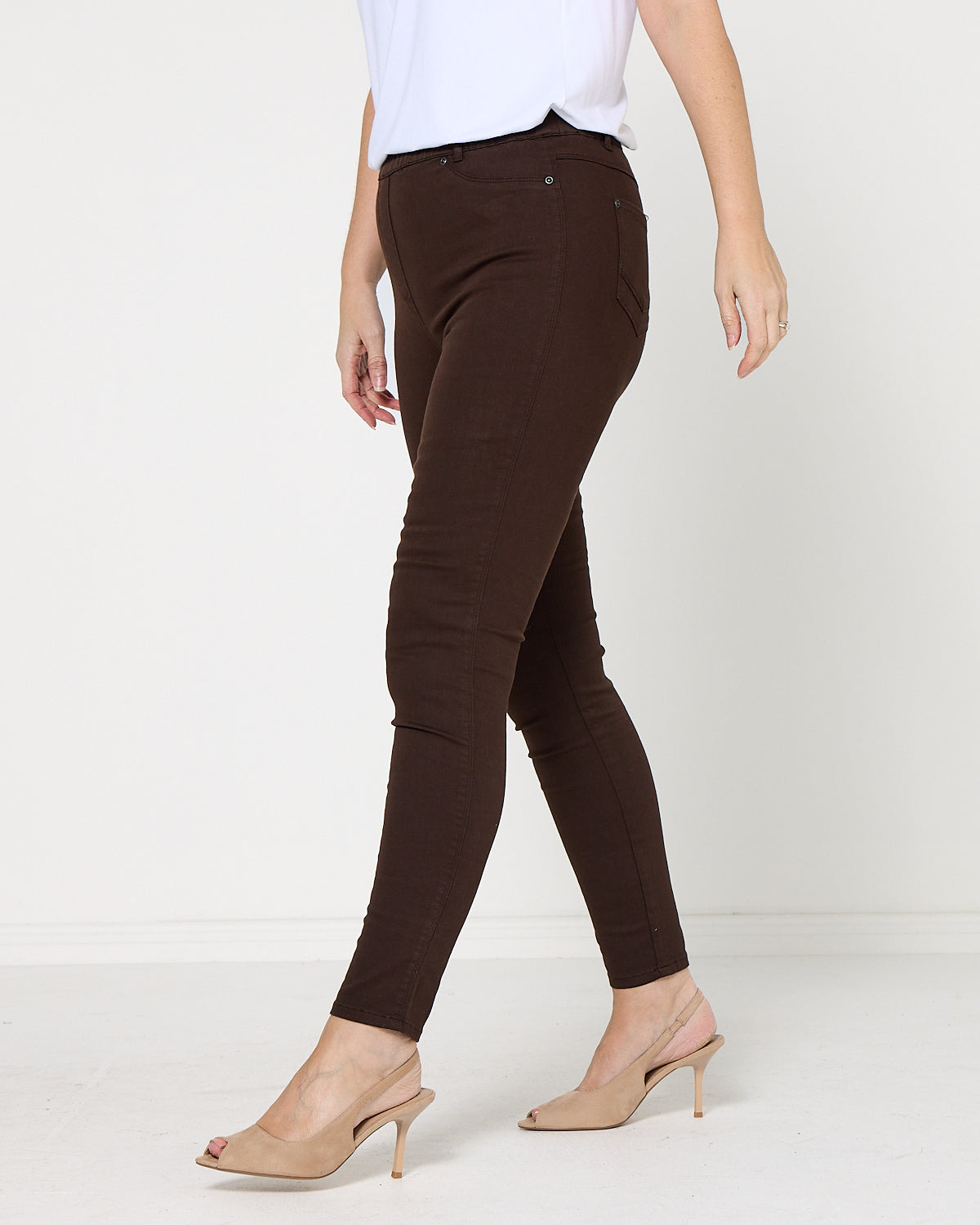 Denver Jegging - Chocolate