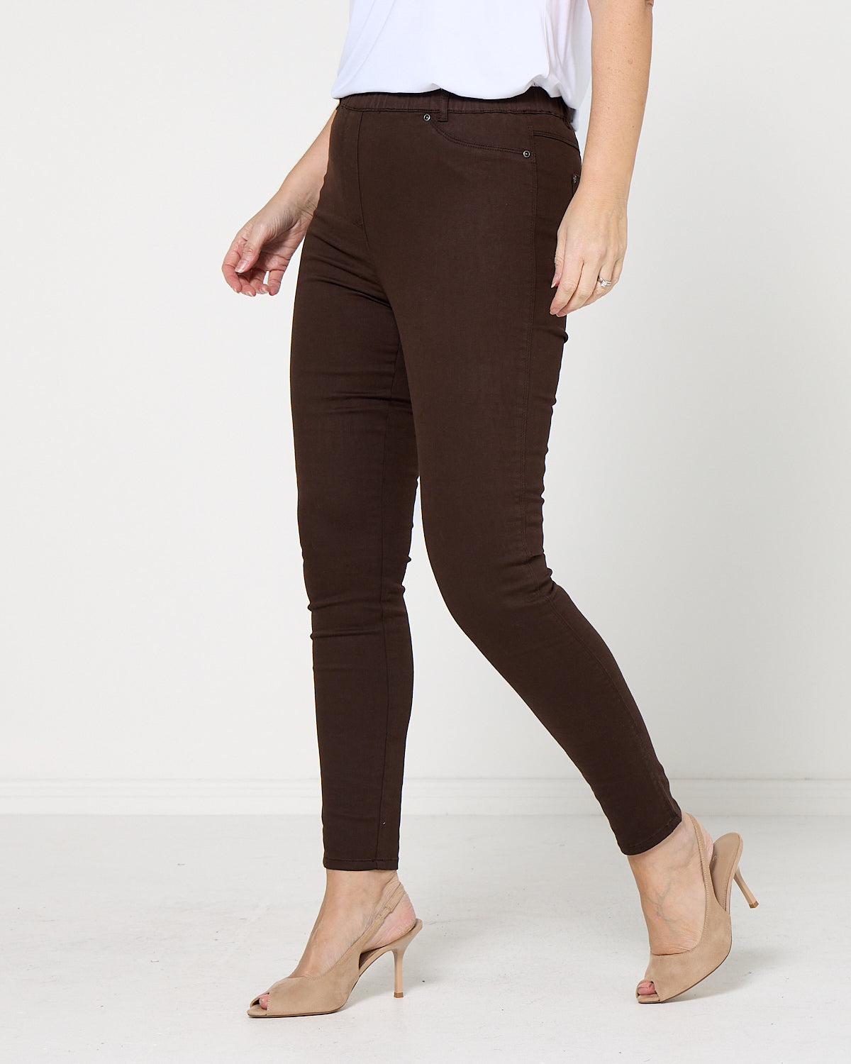 Denver Jegging - Chocolate