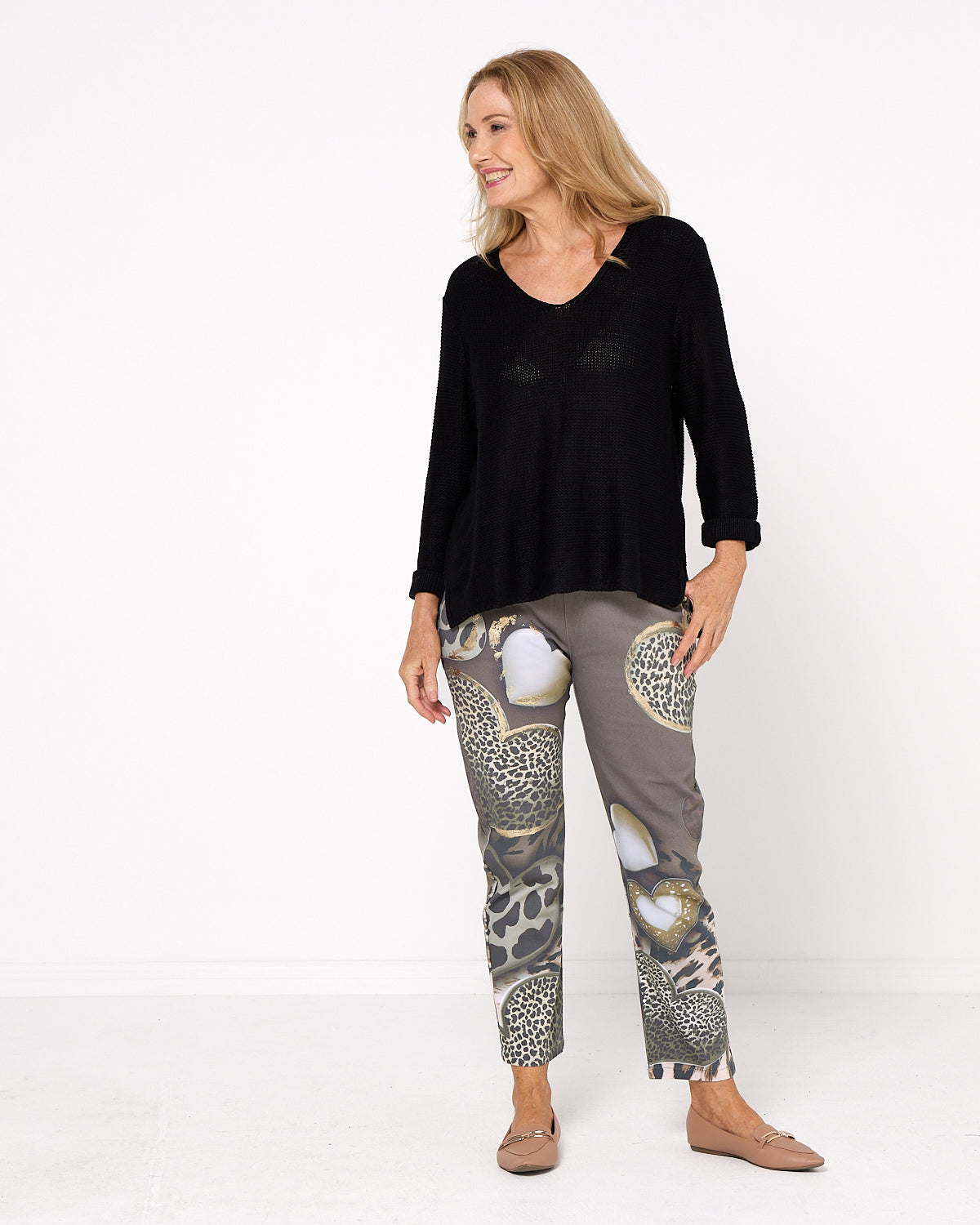 Ridley Pants - Khaki Animal