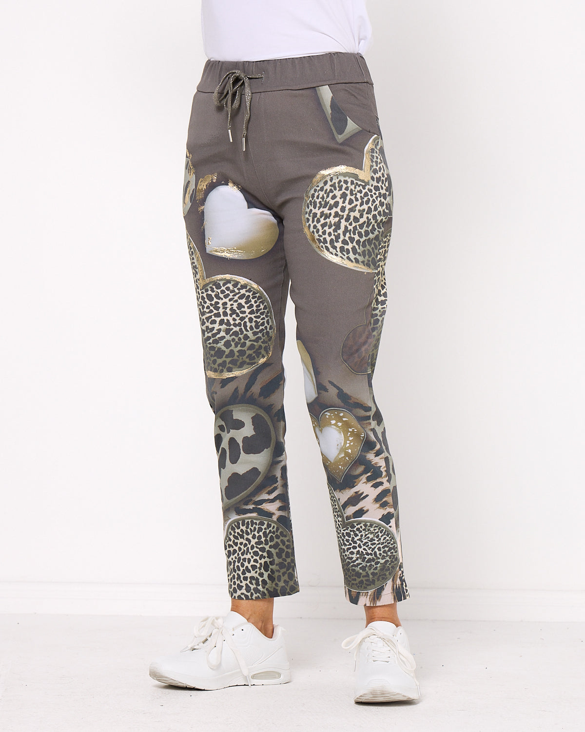 Ridley Pants - Khaki Animal
