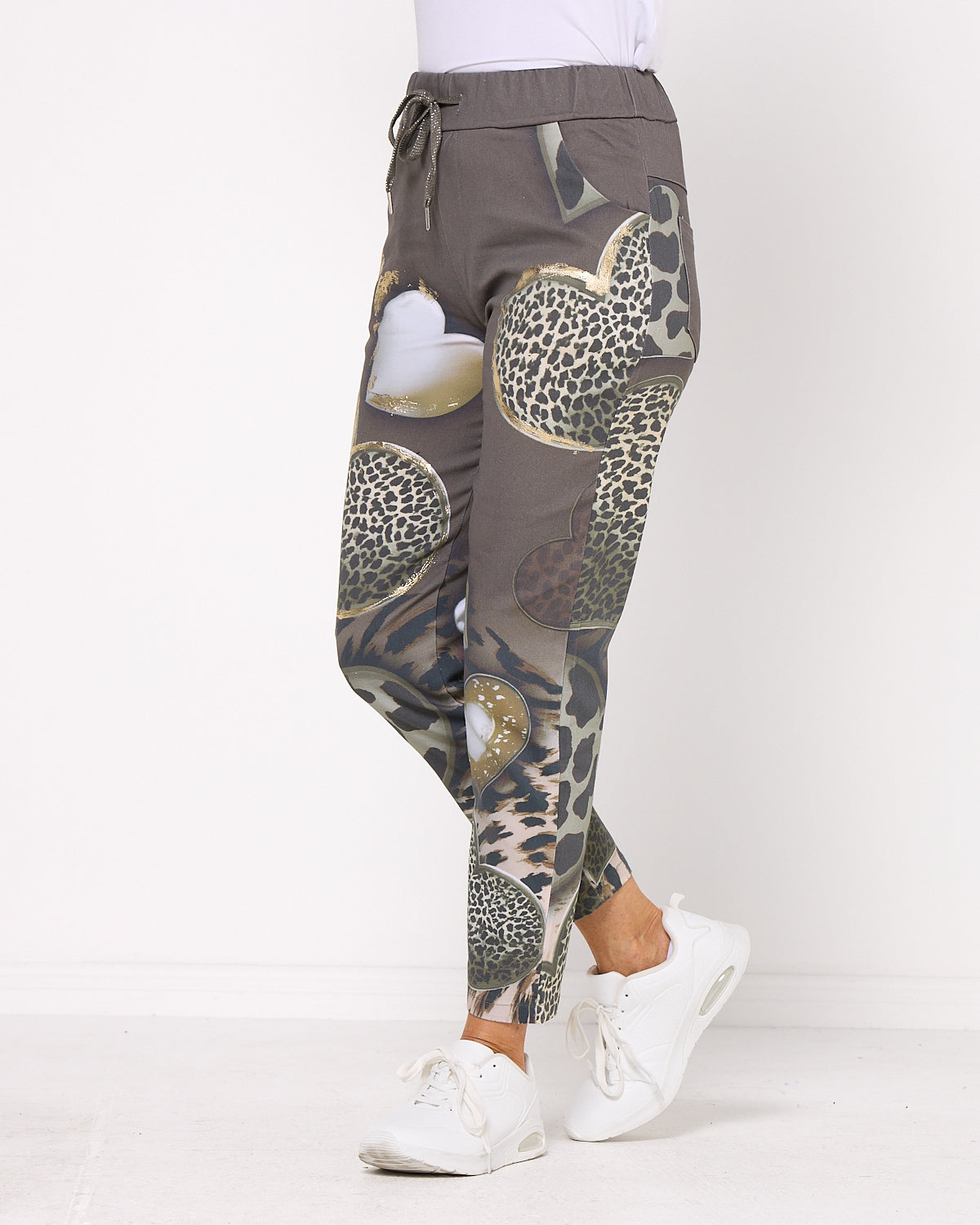 Ridley Pants - Khaki Animal