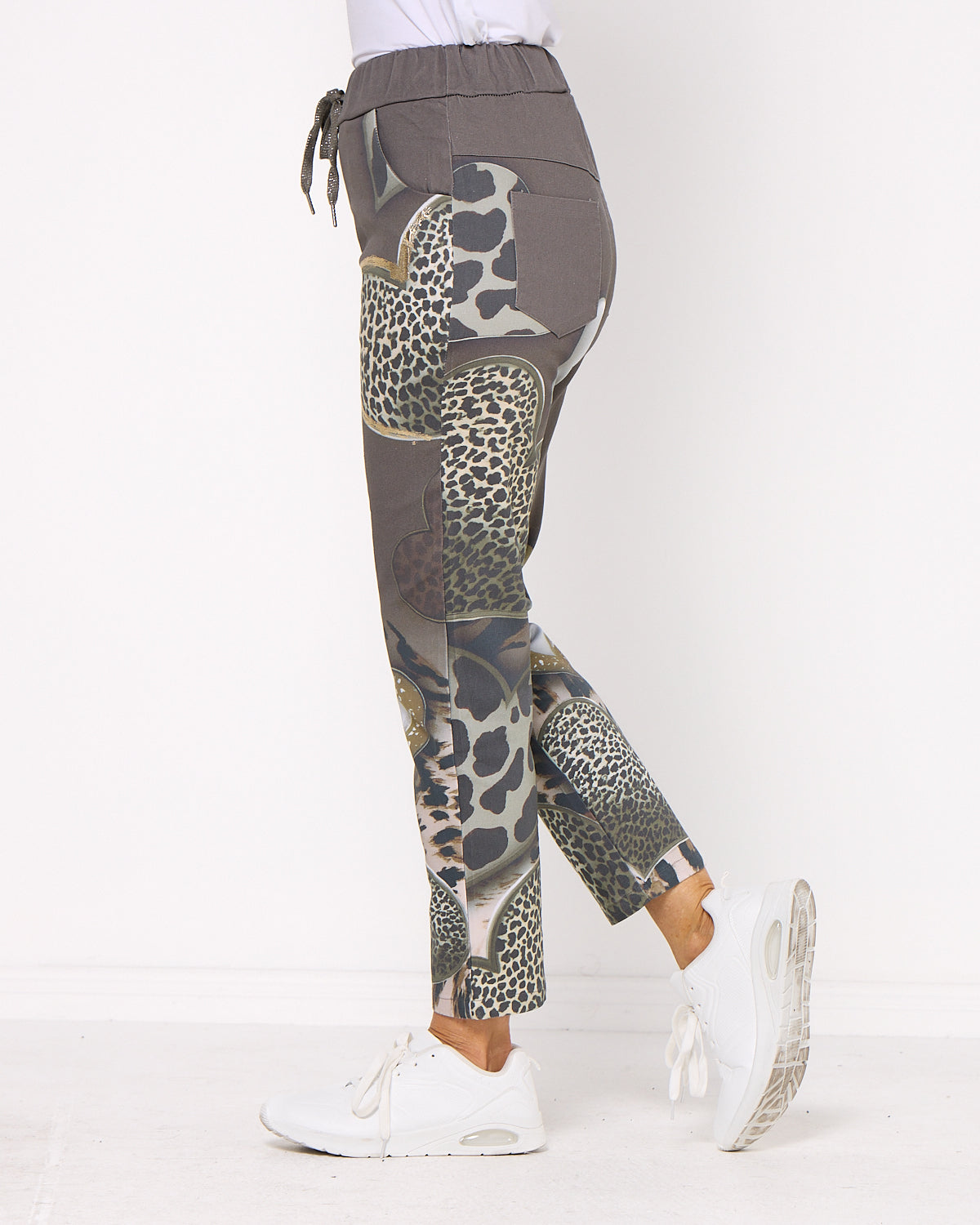 Ridley Pants - Khaki Animal