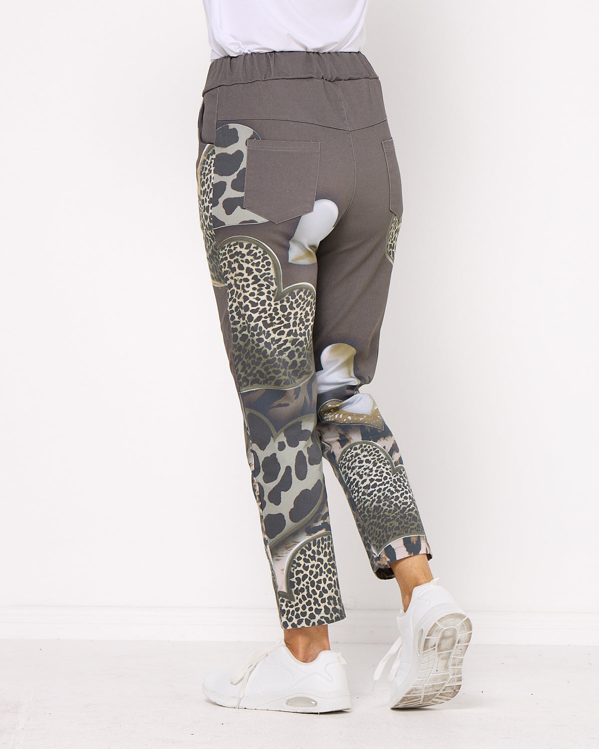 Ridley Pants - Khaki Animal