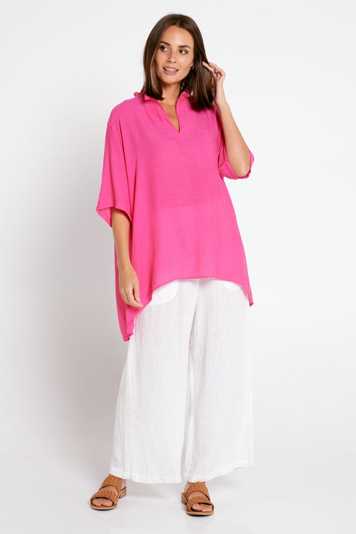 Chiara Top - Hot Pink