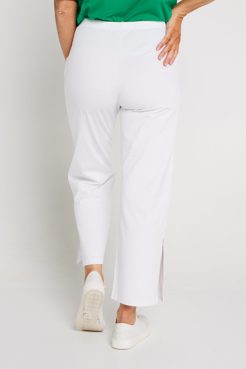 Montana Jersey Pants - White
