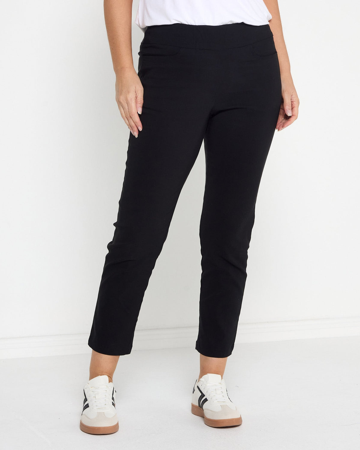Ella Essential Stretch Pants - Black