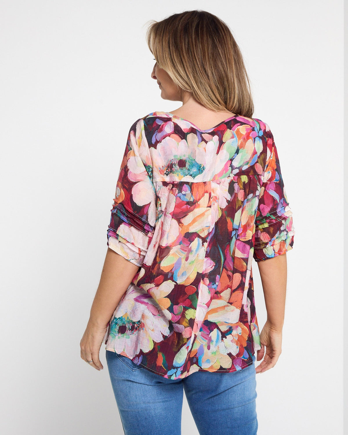 Farida Blouse - Jewel Garden
