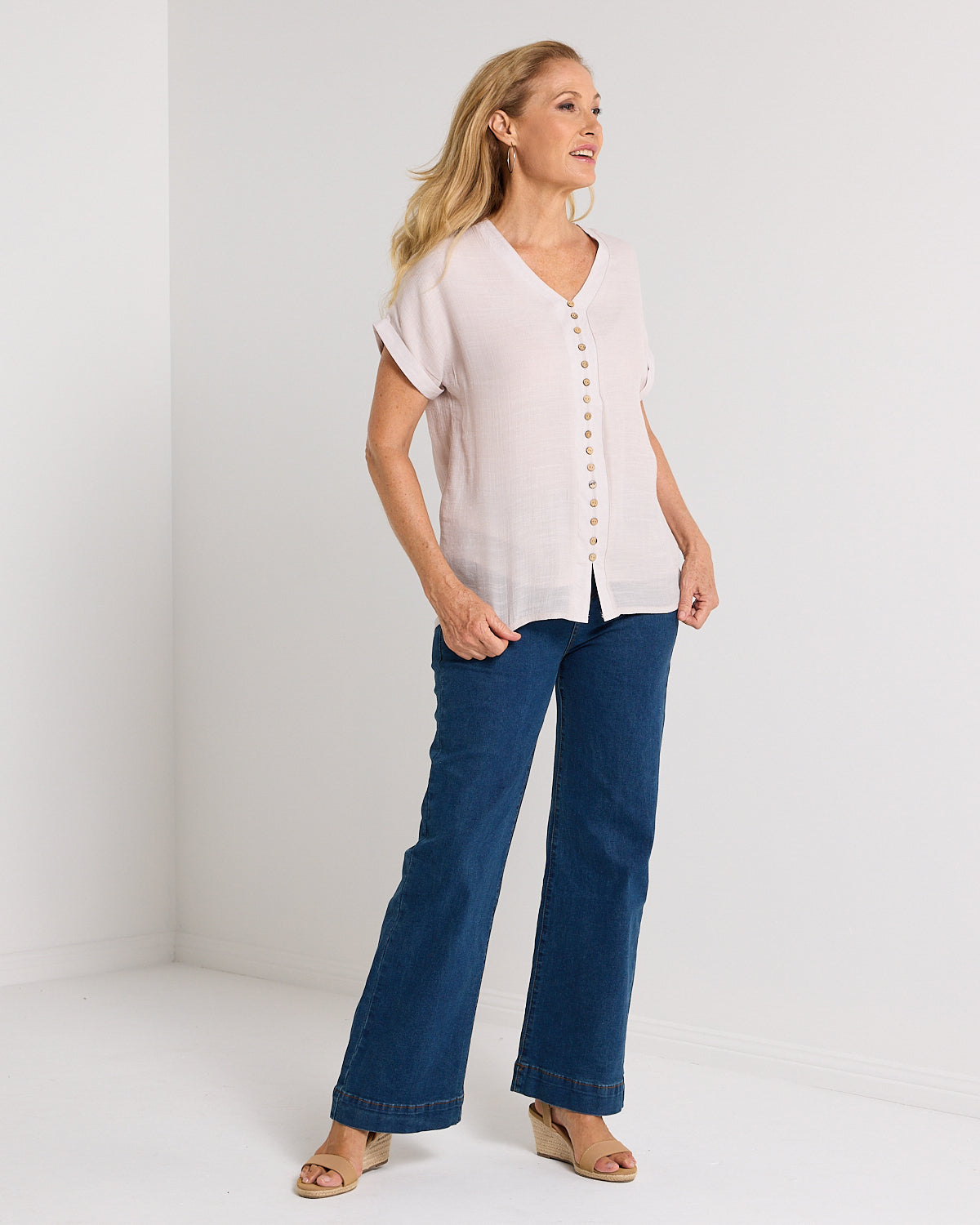 Gemma Top - Beige