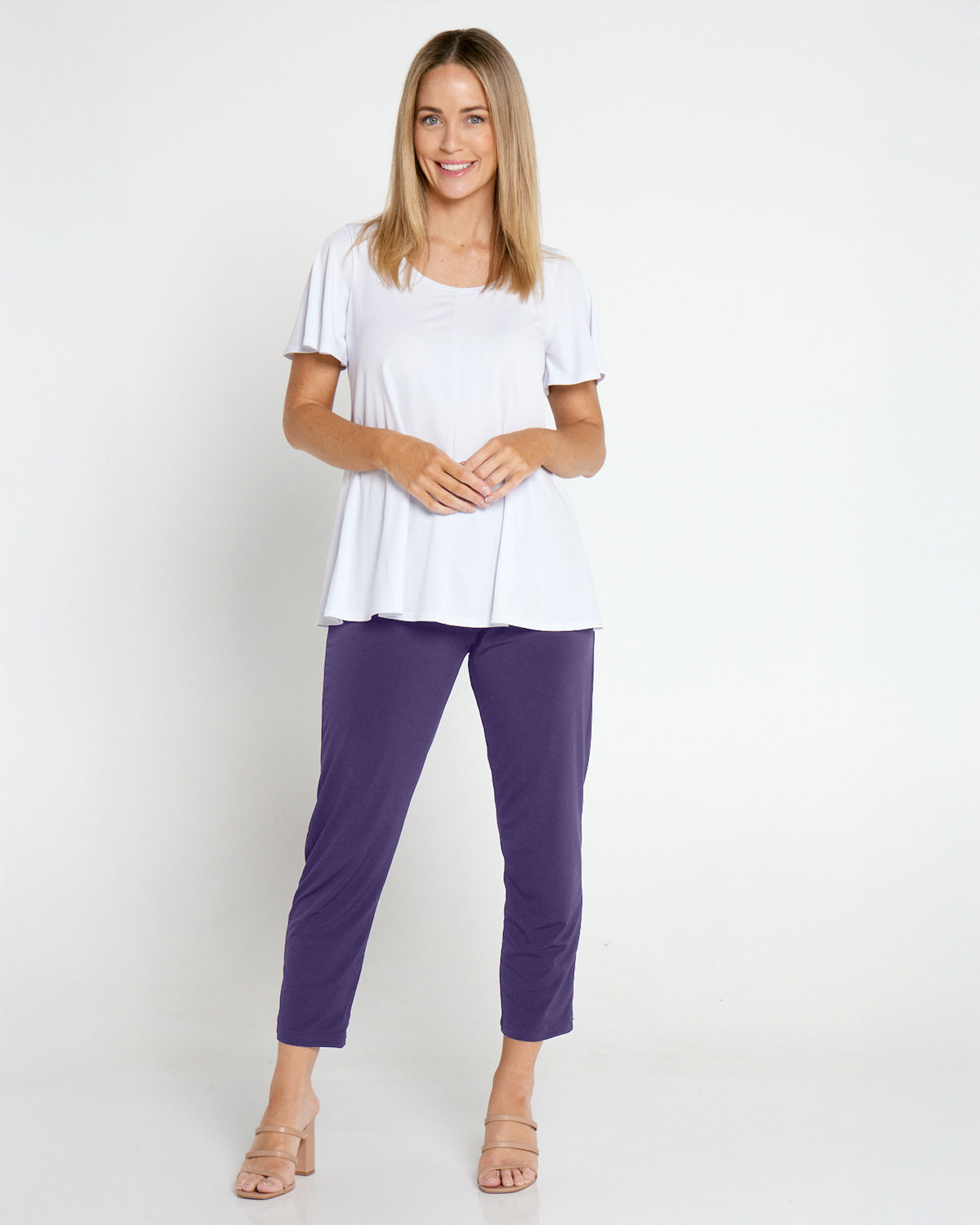 Gianna Pants Petite - Purple