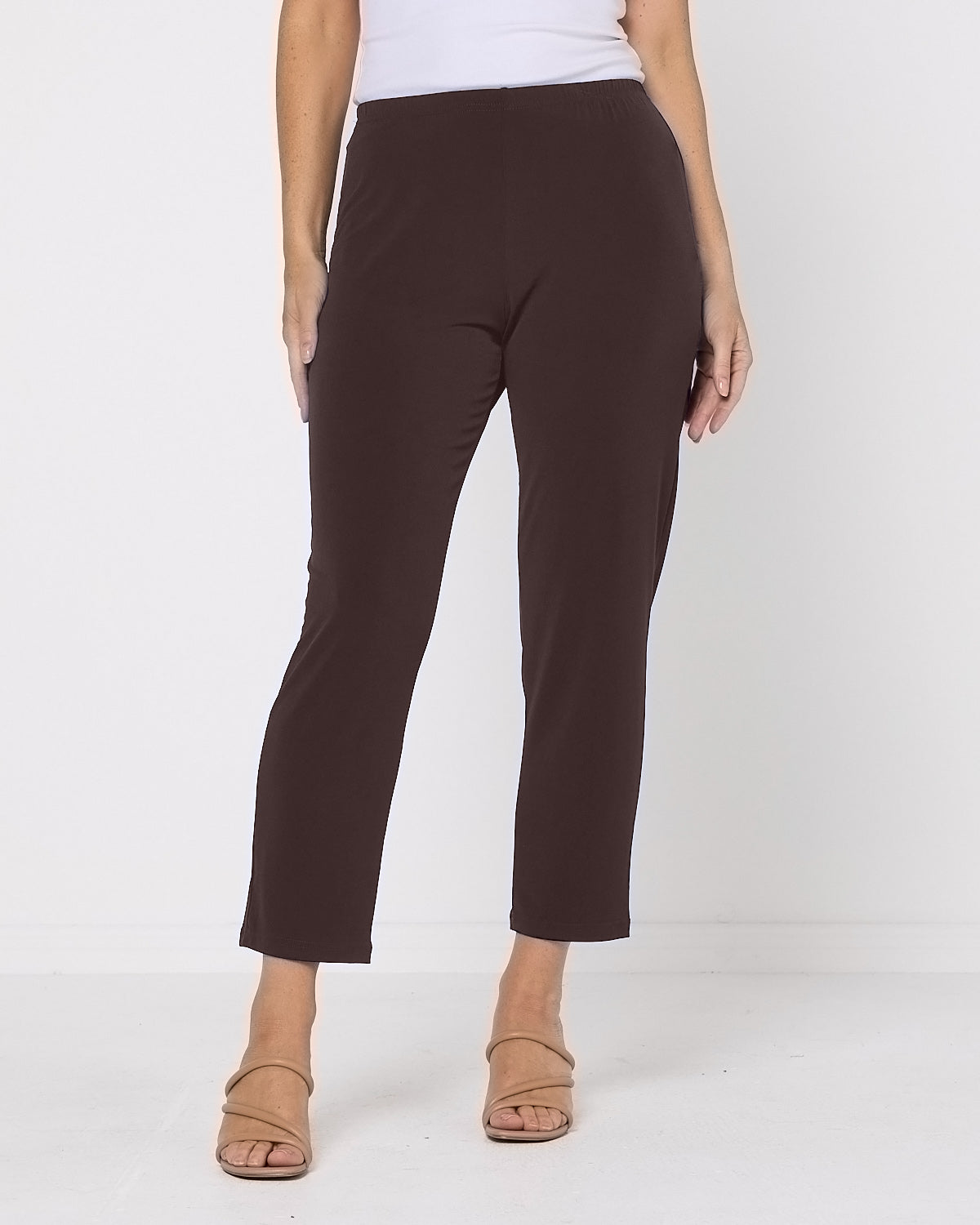 Gianna Pants Petite - Chocolate