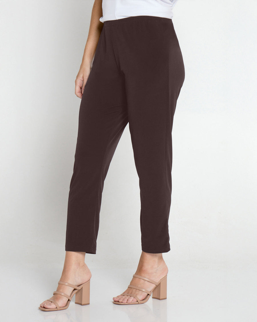 Gianna Pants Petite - Chocolate