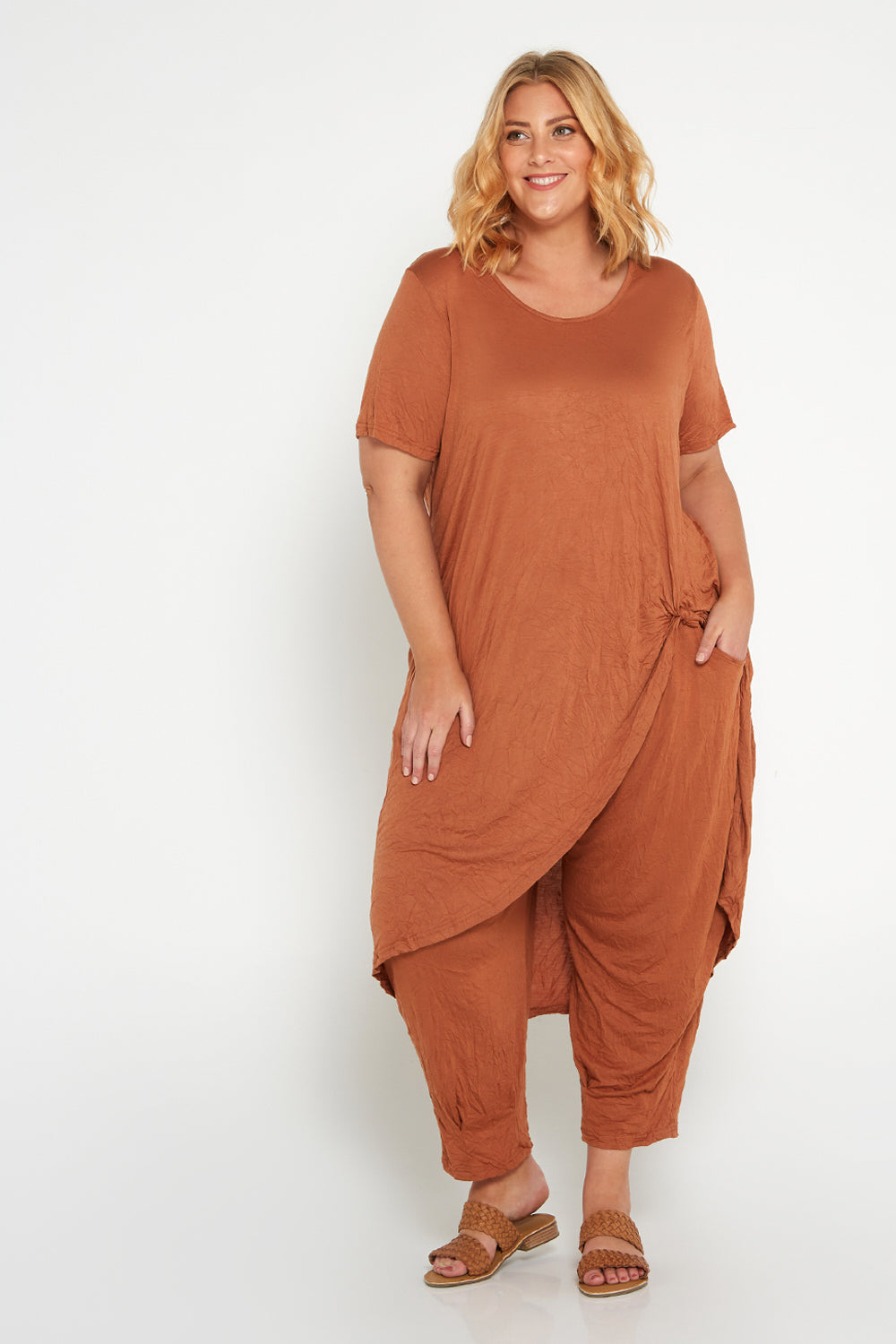 Alisha Pants - Rust