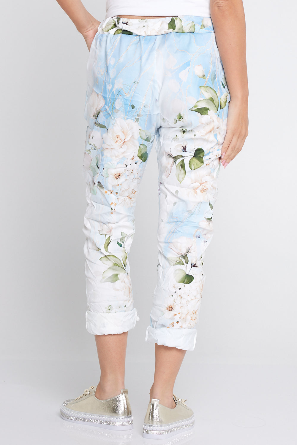 Alina Pants - Blossom Sky