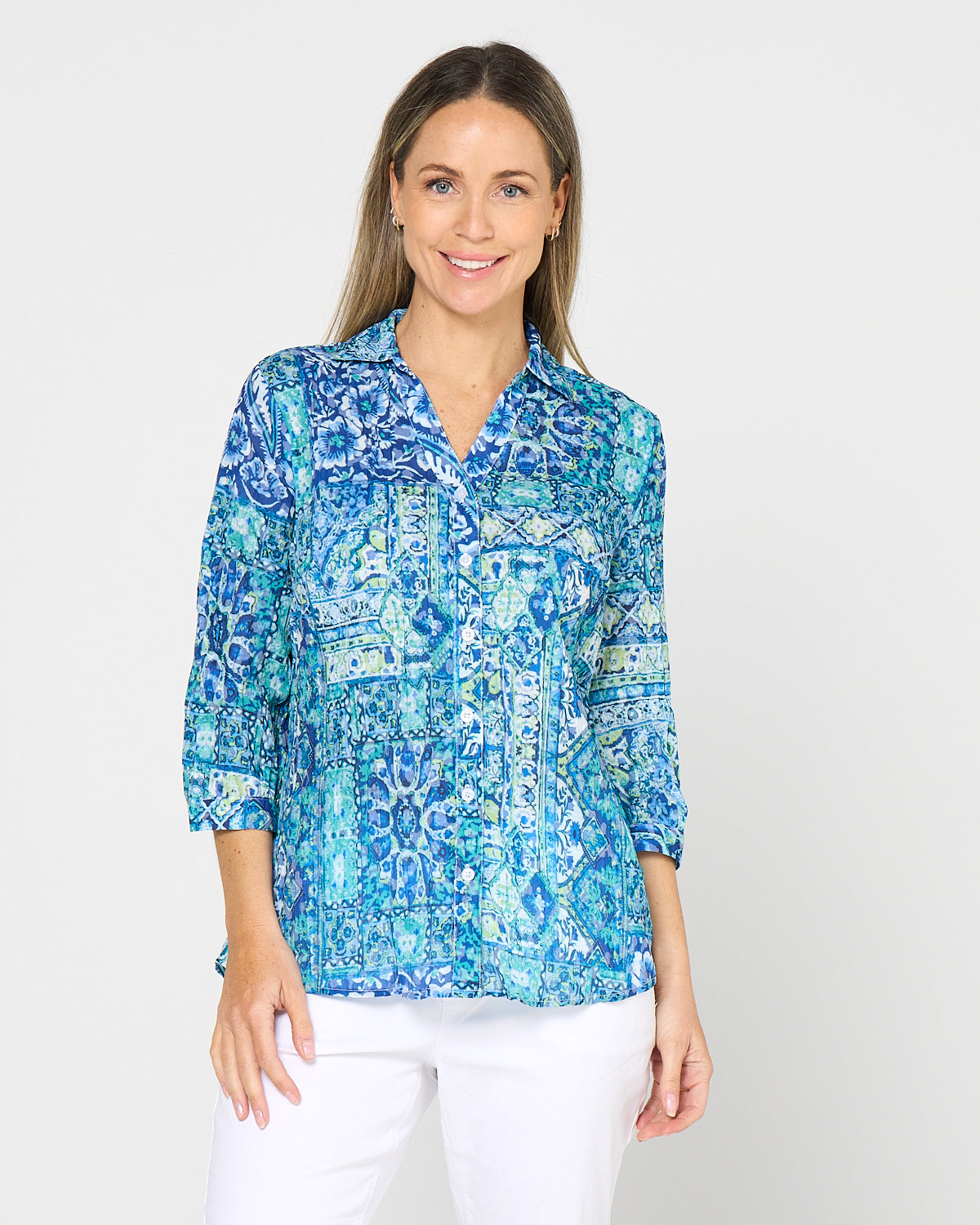 Mirella Shirt - Amalfi Mosaic