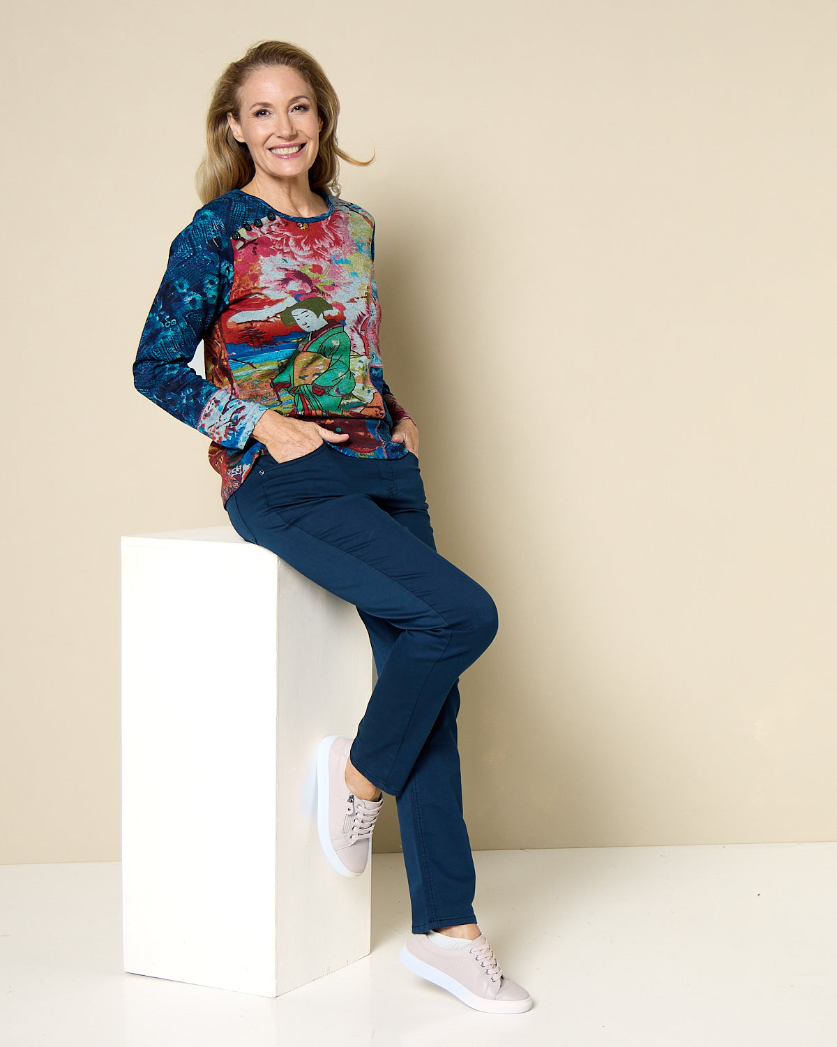 Sorrento Pants - Navy