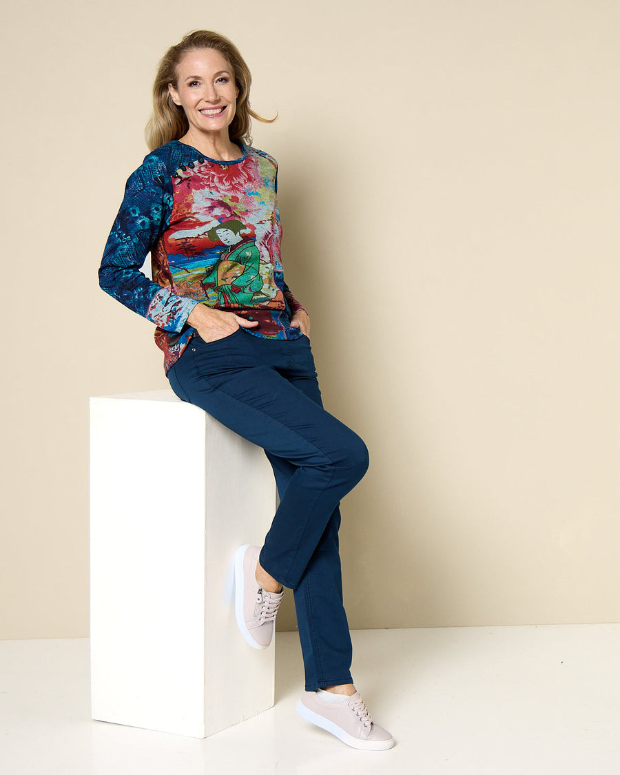 Sorrento Pants - Navy