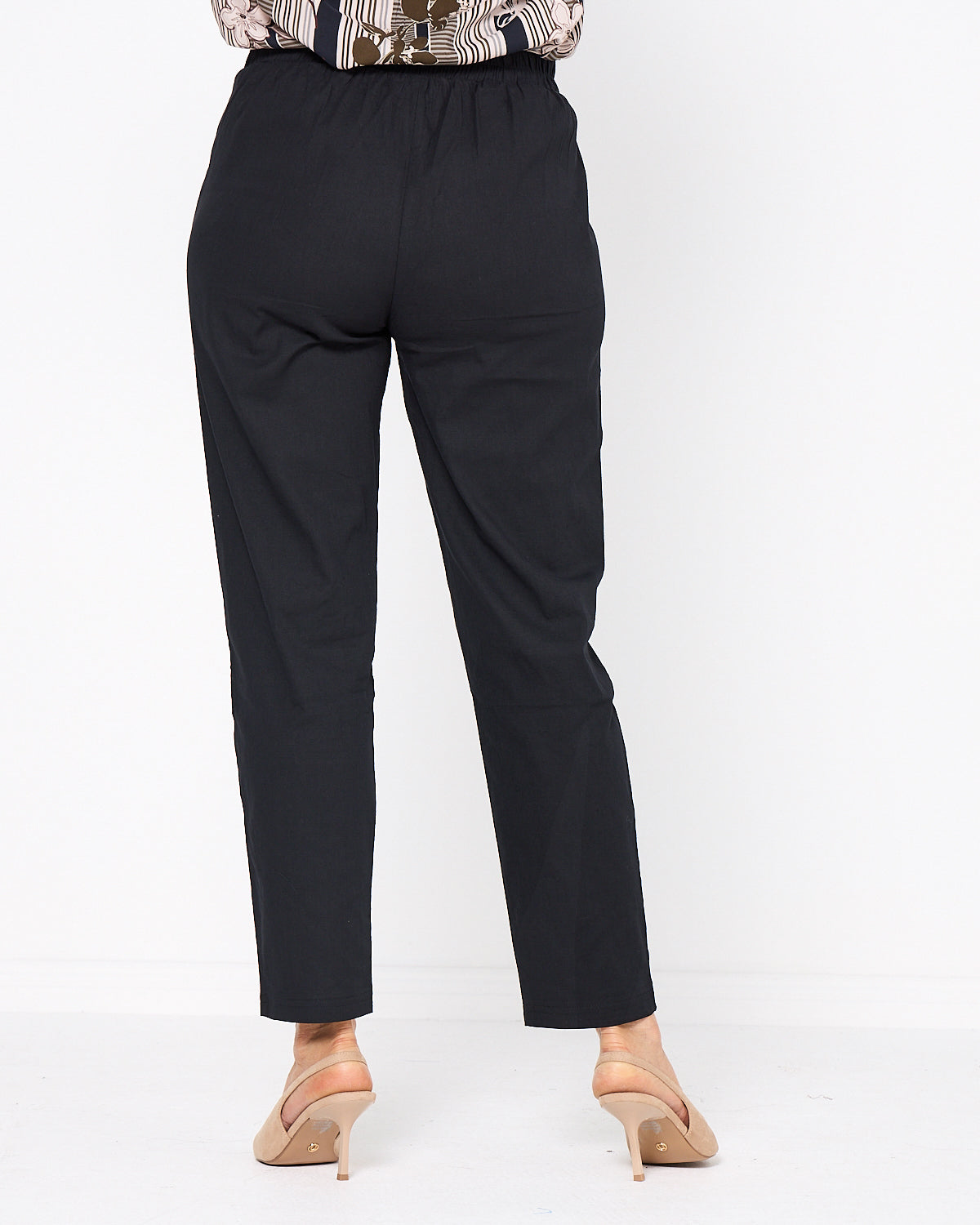 Marlo Drawstring Pants - Black