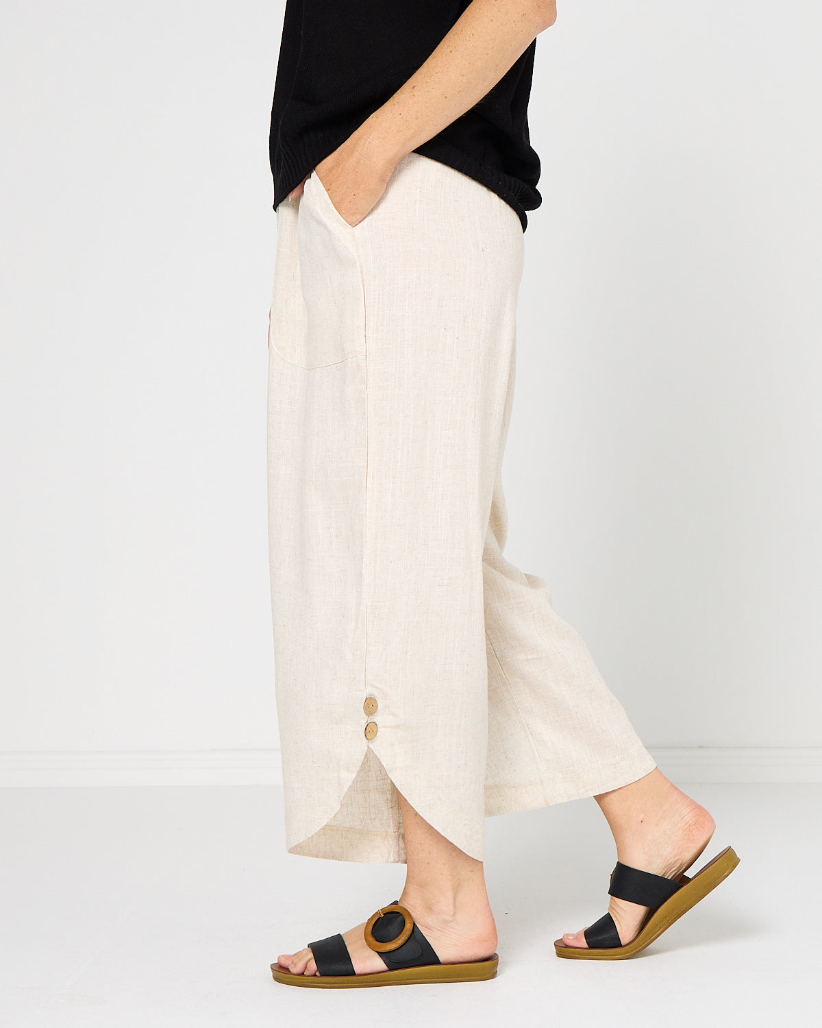 Cartia Pants - Flax