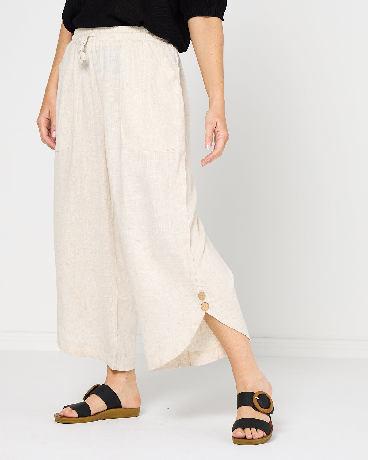 Cartia Pants - Flax