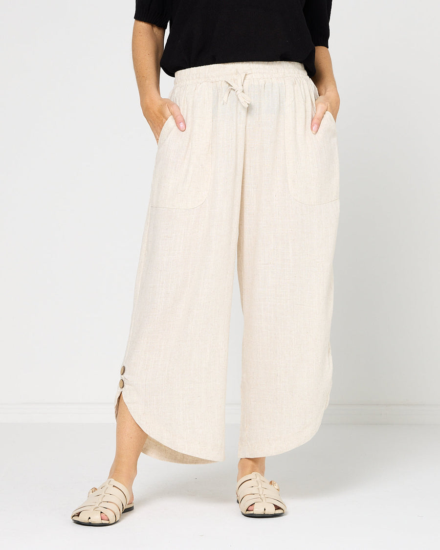 Cartia Pants - Flax