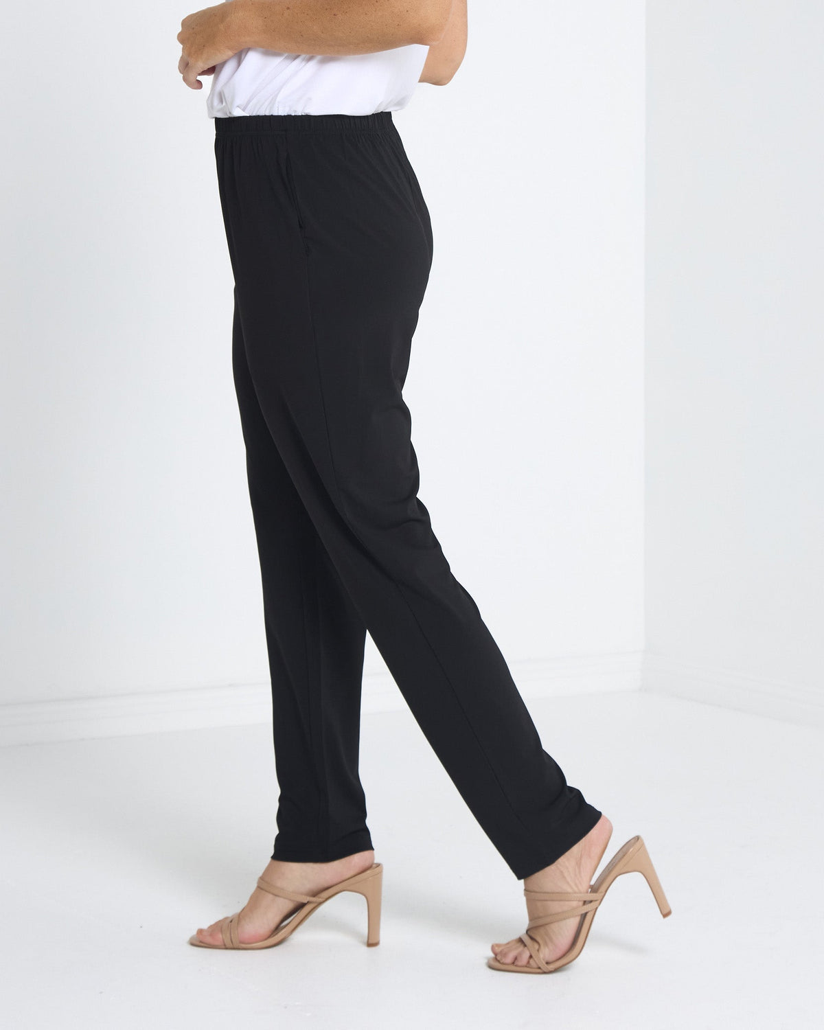 Gianna Pocket Pants - Black