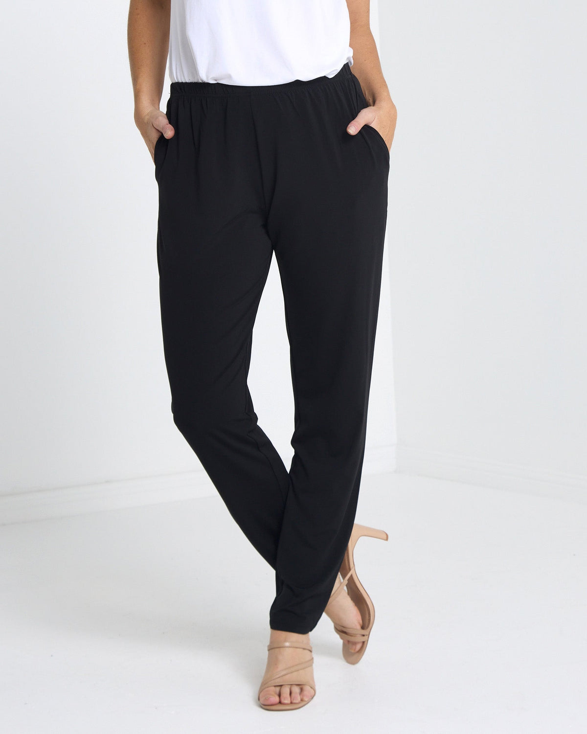 Gianna Pocket Pants - Black