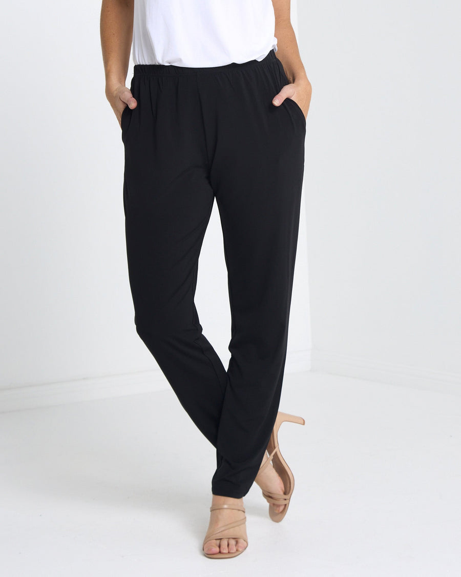Gianna Pocket Pants - Black