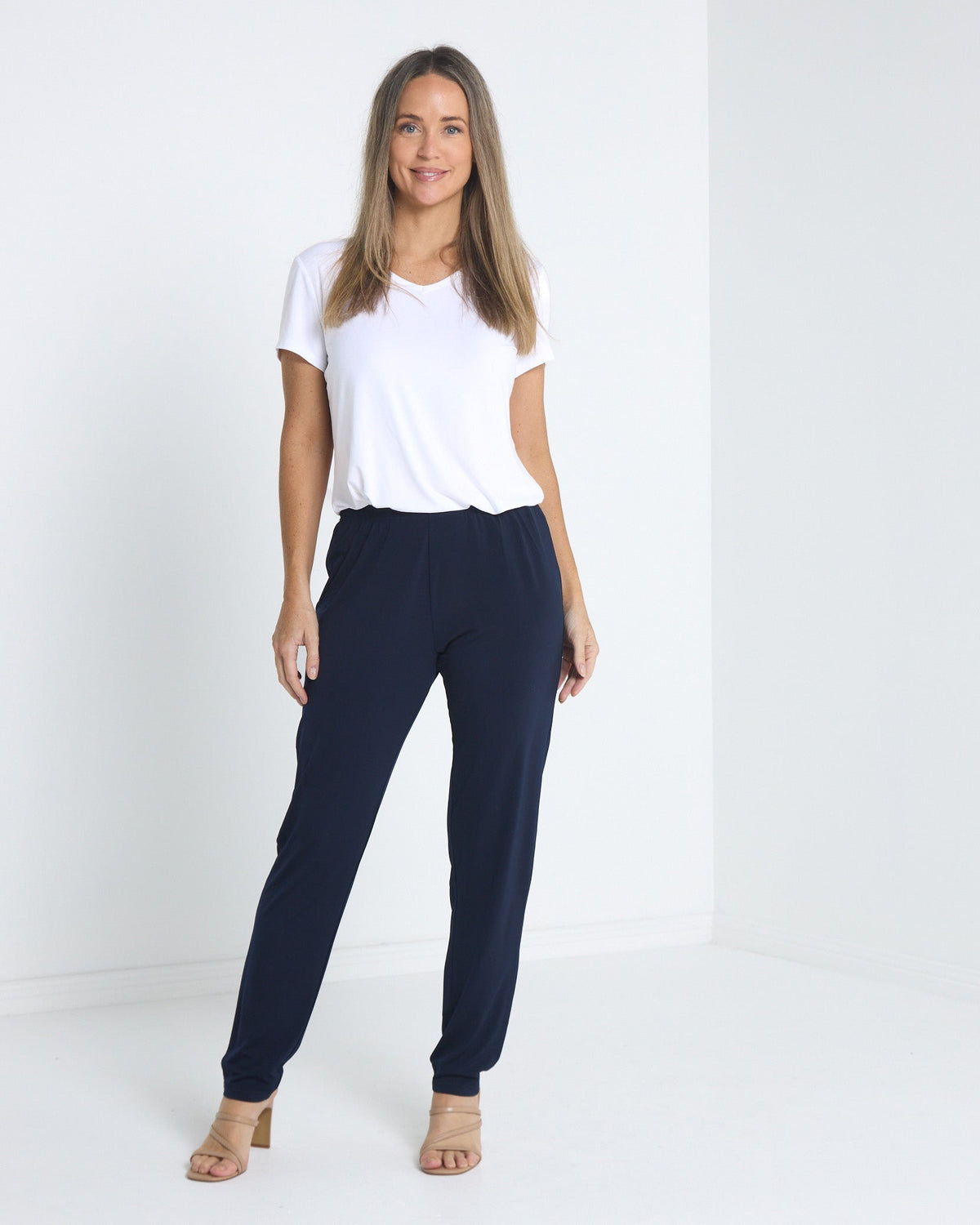 Gianna Pants - Navy