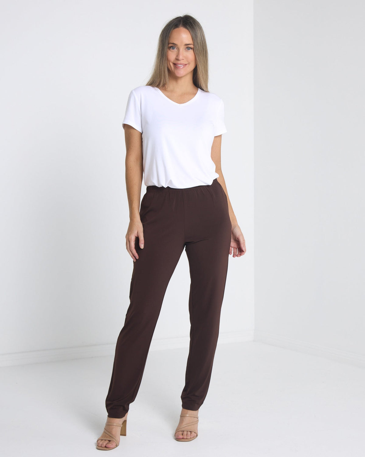 Gianna Pants - Chocolate