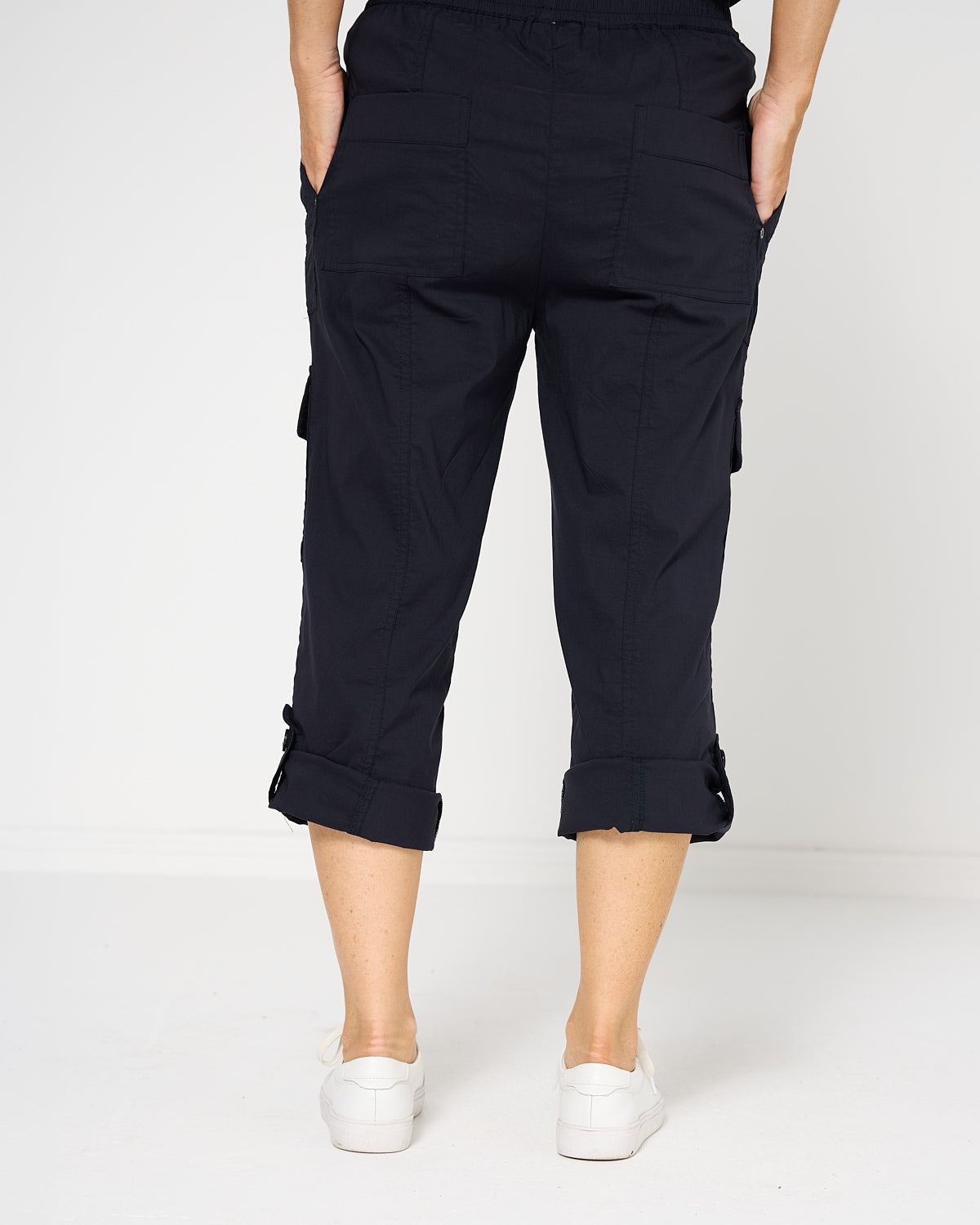 Travel Ease Cargo Pants - Navy