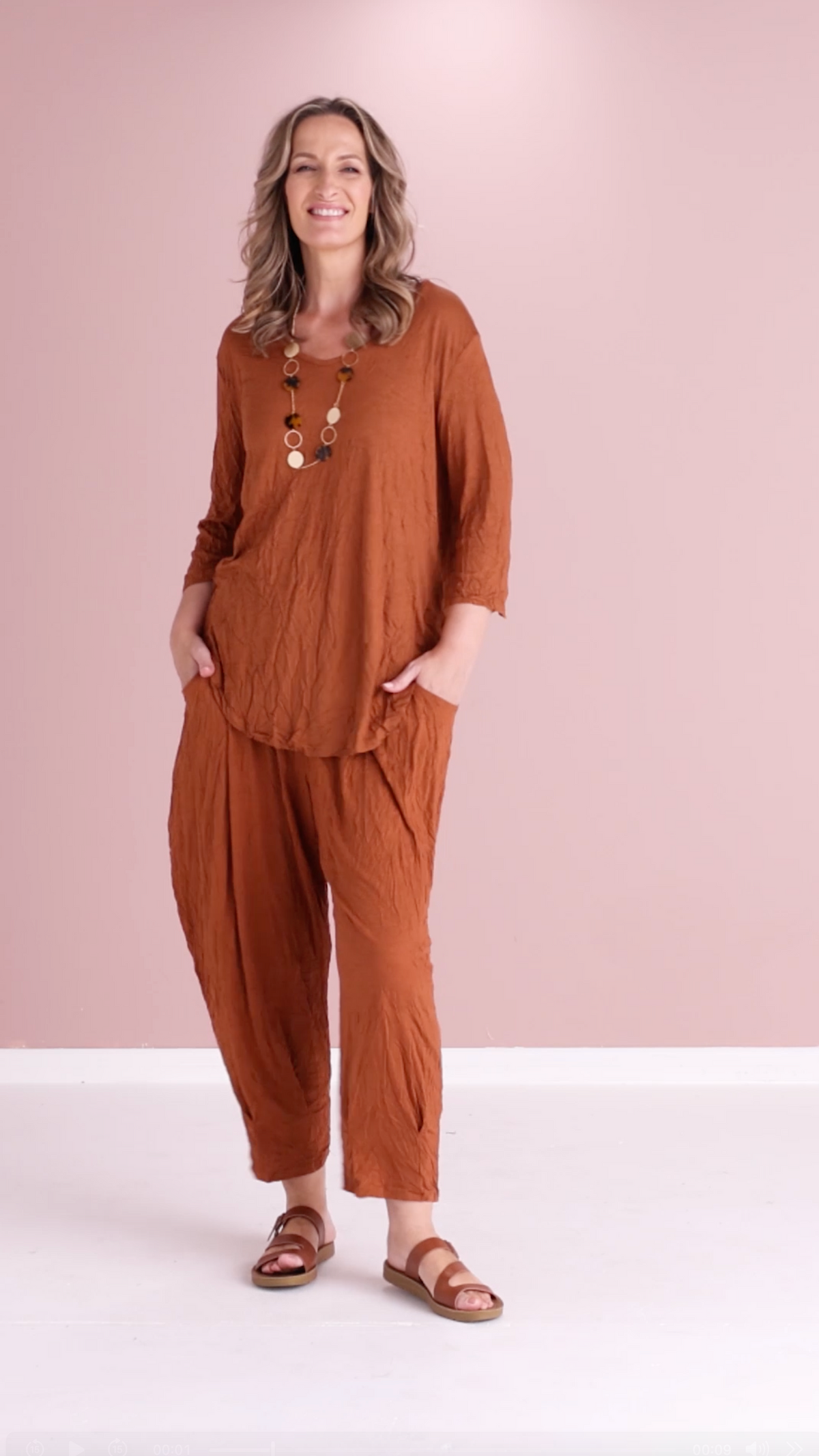 Alisha Pants - Rust