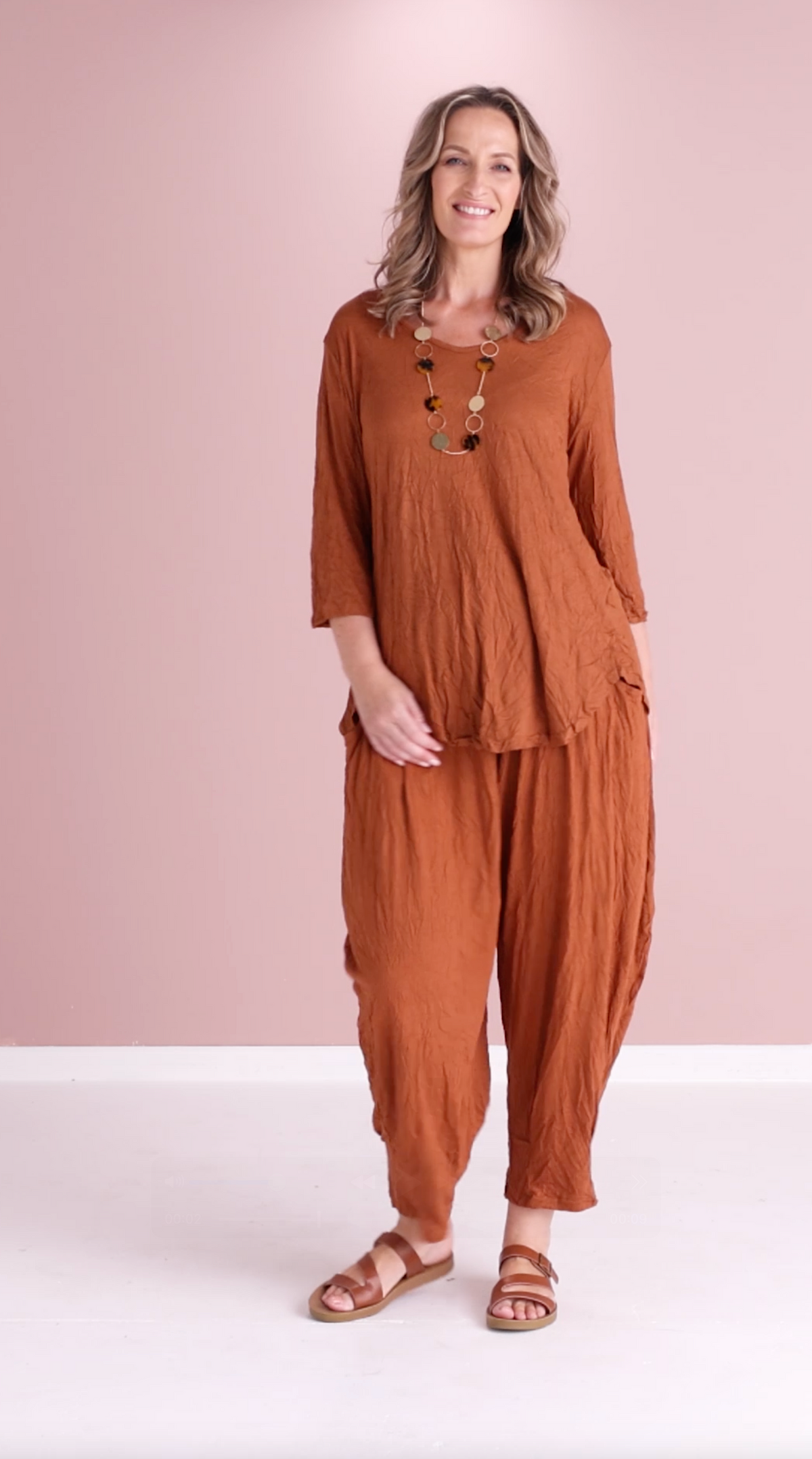 Alisha Pants - Rust
