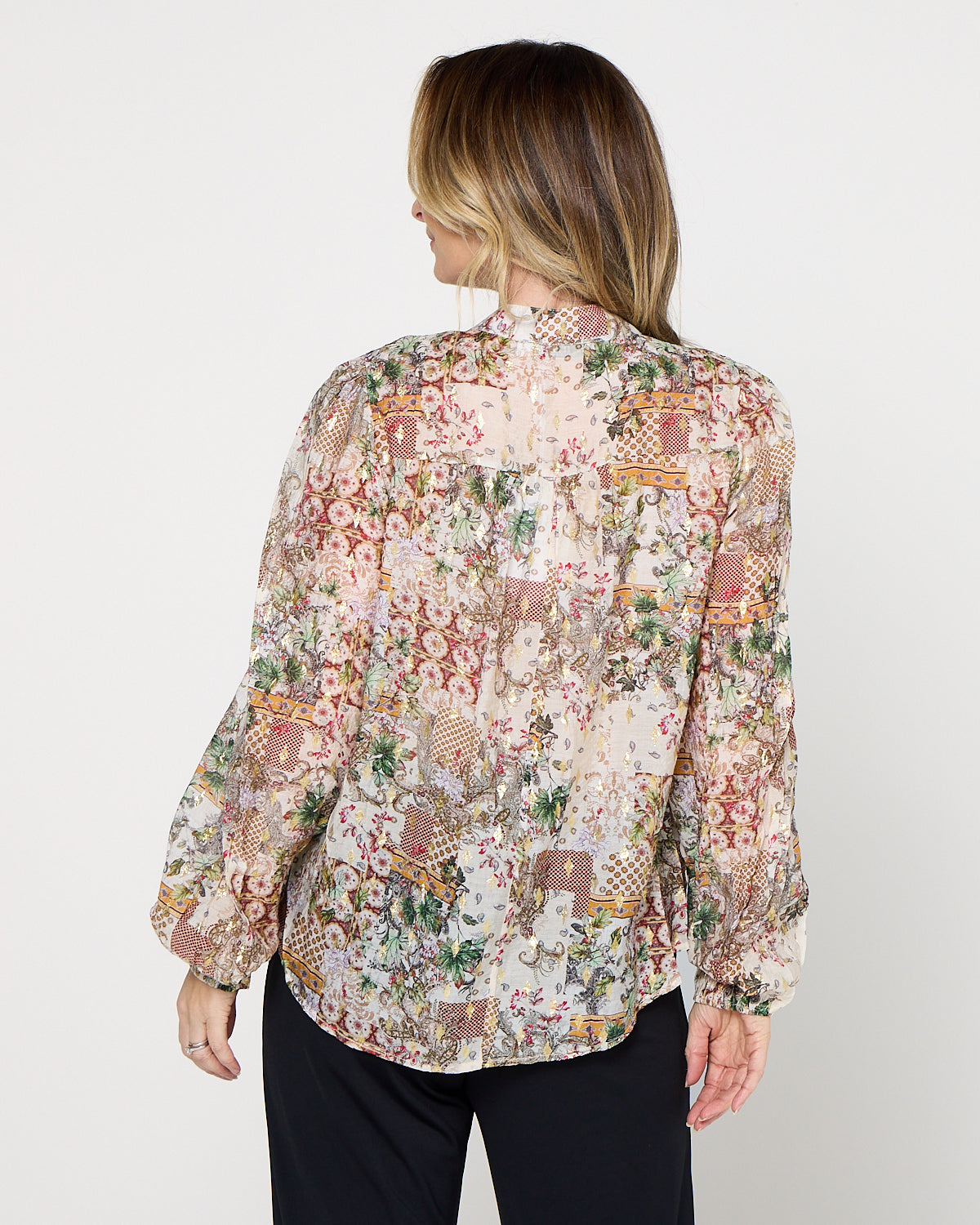 Kallista Blouse - Antique Garden