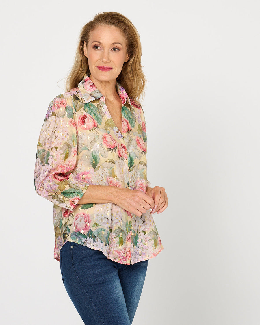 Tahara Blouse - Golden Rose