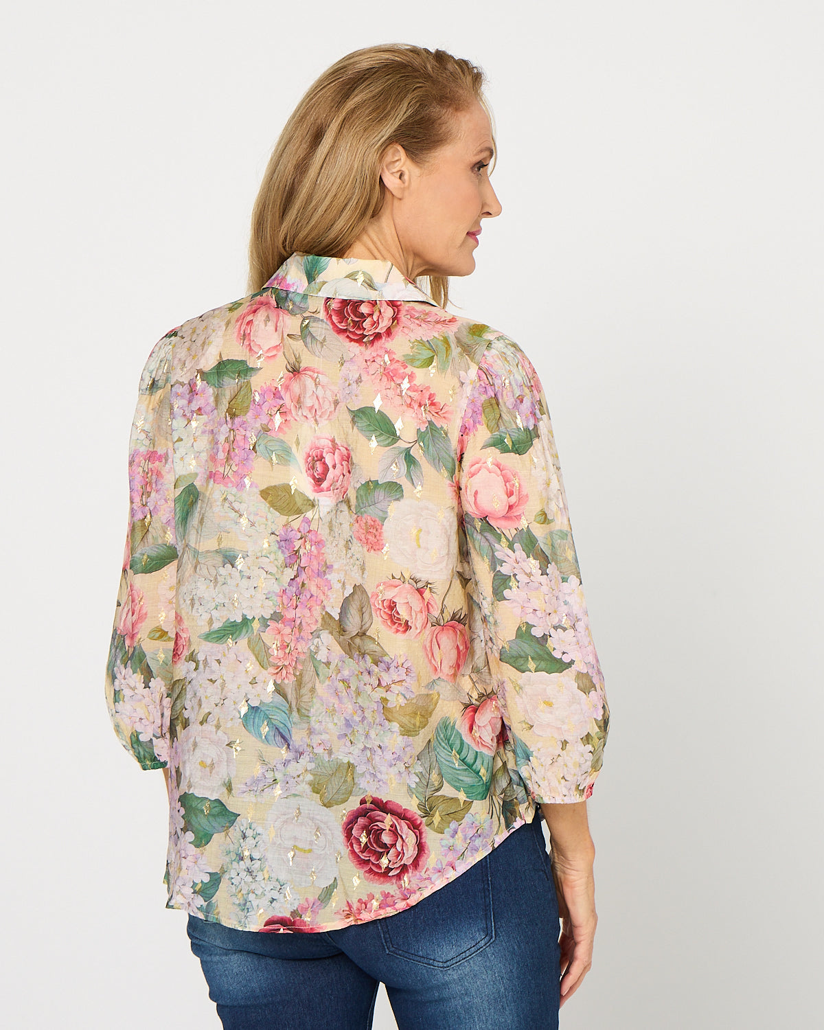 Tahara Blouse - Golden Rose