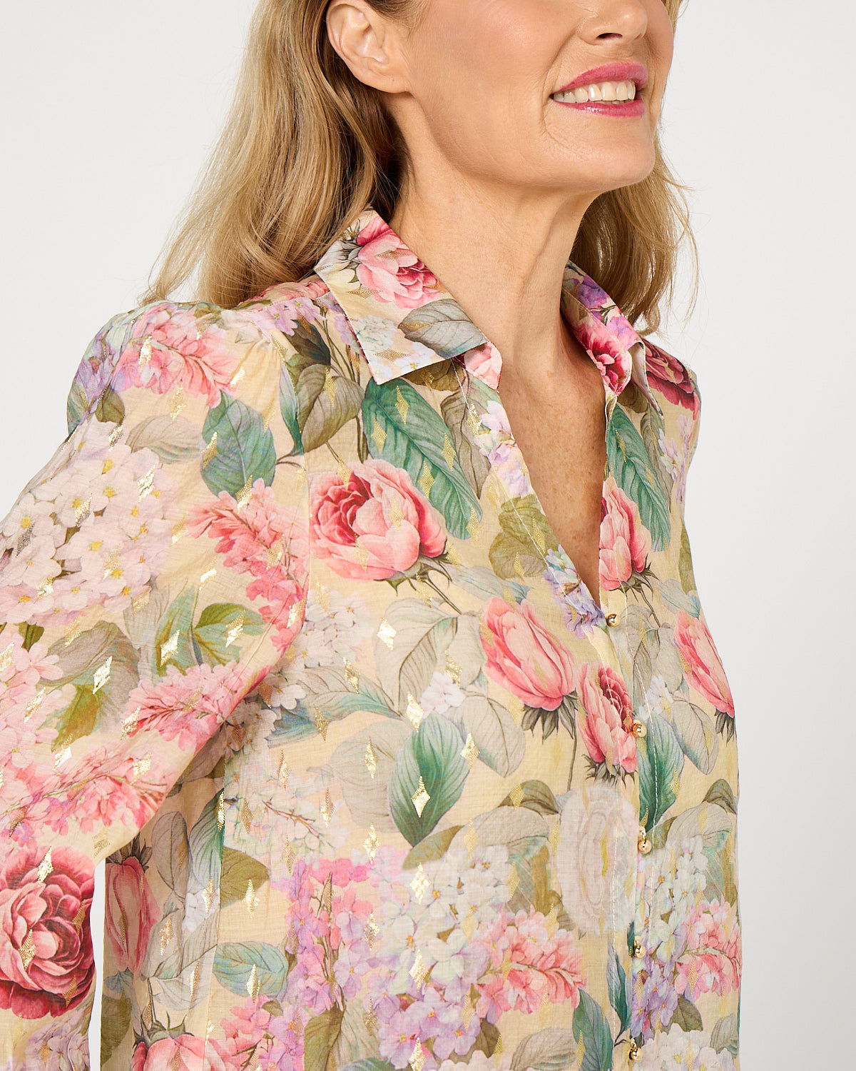 Tahara Blouse - Golden Rose