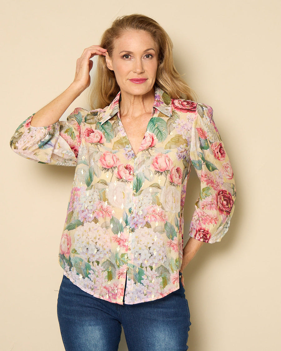 Tahara Blouse - Golden Rose
