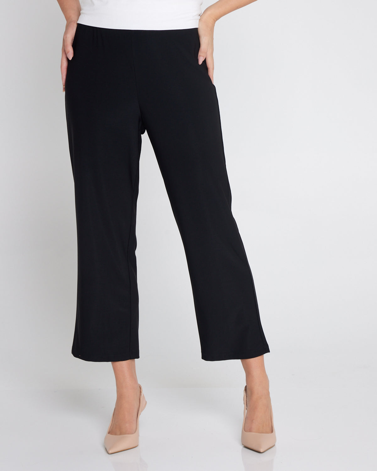 Petite Travel Pants - Black