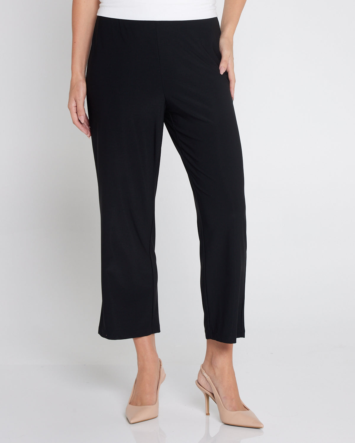 Petite Travel Pants - Black