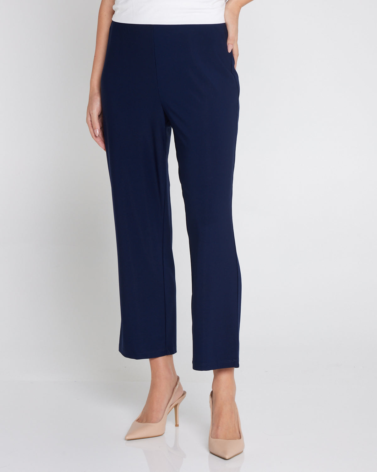 Petite Travel Pants - Navy
